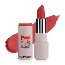 Matt Look Mega Last No Transfer Matte Lipstick Coral Dew-14 - 3.8 gm-19