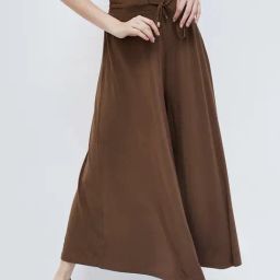 Ginger by Lifestyle Brown Mid Rise Palazzos-image-90