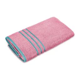 Layers Basicx Pink Cotton Bath Towel-picture-27