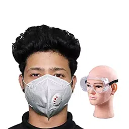 ORILEY GC-001967 Universal Plastic Goggle with Disposable Face Mask White (Pack Of 2)-image-62