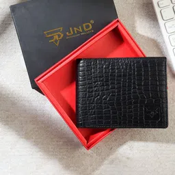JND Men Leather Two Fold Wallet-picture-4