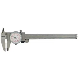 RS PRO 150mm Dial Caliper 0.02 mm Resolution, Metric & Imperial Model No 2489168-13