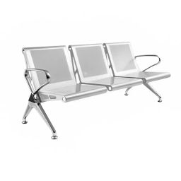 JE HOSPI 1750 mm x 680 mm 780 mm CRCA Three Seating Visitor Chair JHE-WC094-image-35