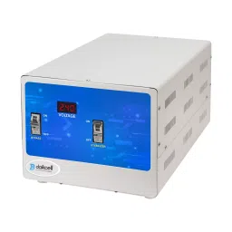 daikcell 50-280 V Heavy Duty Mainline Voltage Stabilizer Copper for 4000 W 20 A Load White, DSR013-11