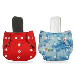 Chinmay Kids Printed Diapers Pack of 2 | Size Adjustable Baby Cloth Button Diaper - Washable/Reusable Nappies for Infants & Toddlers With Insert-18