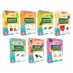 Aditi Toys Spartan Kids Educational Flash Cards for Kids Early Preschool Learning Flash Cards Easy & Fun Way of Learning 1 Year to 6 Years kid Pack 27 Cards (Pack of 7)-14