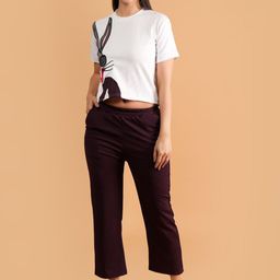 Dreambe Printed Round Neck T-Shirt & Trousers Co-ords-picture-33