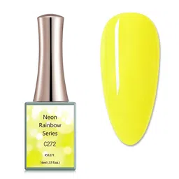 BELLE GAGA Neon Rainbow Series UV LED Gel Nail Polish - 16 ml - Shade - C272-image-44