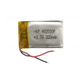 3.7V 320mAH (Lithium Polymer) Lipo Rechargeable Battery Model KP-402030-image-79
