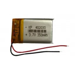 3.7V 350mAH (Lithium Polymer) Lipo Rechargeable Battery Model KP-402030-image-85