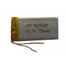 3.7V 750mAH (Lithium Polymer) Lipo Rechargeable Battery Model KP-402540-image-68