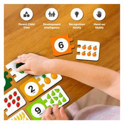 YaY Play 1-20 Number Matching Wooden Puzzles - 40 Pieces image 5