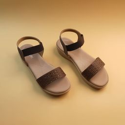 Ozuri Embellished Wedge Sandals-87