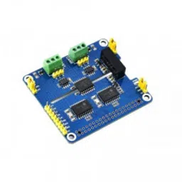 Waveshare 2-Channel Isolated CAN Expansion HAT for Raspberry Pi, Dual Chips Solution-0