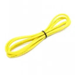 High Quality Ultra Flexible 22AWG Silicone Wire 10 m (Yellow)-12