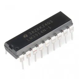 LM3914 Dot/Bar Display Driver IC DIP-18 Package-13