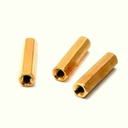 M4 X 20mm Female to Female Brass Hex Threaded Pillar Standoff Spacer - 2 Pieces pack-image-16