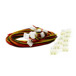 3 Pin JST XH 2.54mm Pitch Plug and Socket with Cable - 10 Pieces pack-4