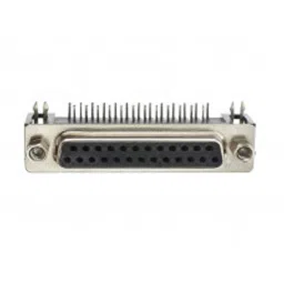 DB25 Female Right Angle Connector - 25 Pin - PCB Mount-29