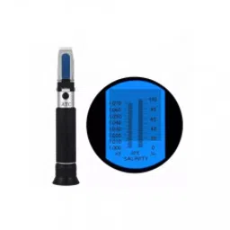 Handheld Refractometer 0-100% Salinity Meter-11