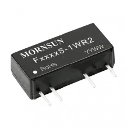 F2405S-1WR2 Mornsun 24V to 5V DC-DC Converter 1W Power Supply Module - Compact SIP Package-60