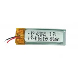 3.7V 300mAH (Lithium Polymer) Lipo Rechargeable Battery Model KP-481029-image-89