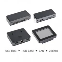 Waveshare Raspberry Pi Zero POD Kit C (HDMI USB HUB Module + Zero POD Case + 2.8inch LCD Module + Lan Module)-19