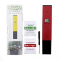 Red 0.1 Resolution Digital PH Meter Tester Instruments with ATC 0.0-14.0pH-16