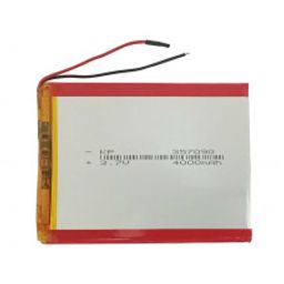3.7V 4000mAH (Lithium Polymer) Lipo Rechargeable Battery Model KP-357090-30