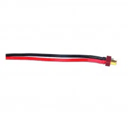 SafeConnect Nylon T-connector Male Pigtail with 14AWG Silicon Wire 10cm-picture-13