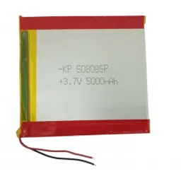3.7V 5000mAH (Lithium Polymer) Lipo Rechargeable Battery Model KP-508085-image-68