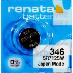 Renata 346 SR712SW (Original) 1.55V 10mAh Silver Oxide Button Cell Battery-image-96