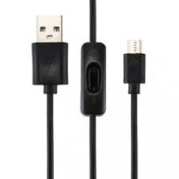 USB to Micro USB Cable 1.5 Meter Black With ON/OFF Switch Power Control For Raspberry Pi-17