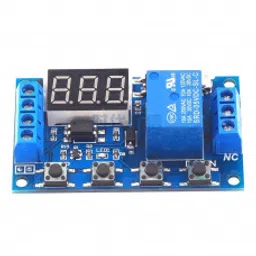 6-30V 1-Channel Power Relay Module with Adjustable Timing Cycle-29