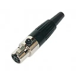 MX 3 Pin MIC Extension Female Socket Connector XLR Mini (MX-1390)-17