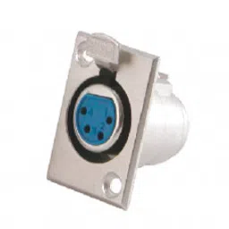 MX XLR 4 PIN MIC Female Socket Connector Panel Mounting (MX-1888)-26