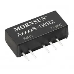 A2424S-1WR2 Mornsun 24V to ±24V DC-DC Converter 1W Power Supply Module - Ultra Compact SIP Package-27