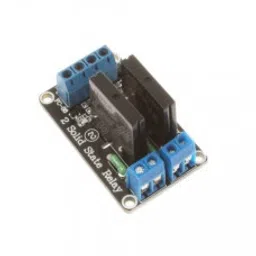 2 Channel 24V Relay Module Solid State High Level SSR DC Control 250V 2A with Resistive-5