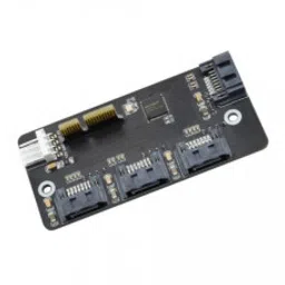 Waveshare PCIe TO 4-Ch SATA 3.0 Expander 6Gpbs High-speed SATA Interface-13