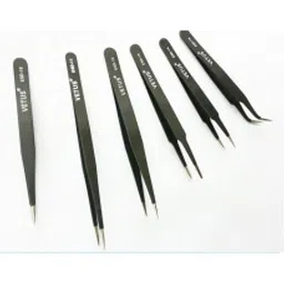 Anti-Static Tweezers Vetus ESD - 6 Pieces Pack-20