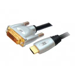 MX HDMI 19 Pin Male Plug To DVI-D Male Plug Cord Metal Shield 10 Meter (MX-2693B)-19