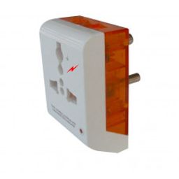 MX 3 Pin Universal Multi Connector 5 Amp Polycarbonate Moulding with LED Indicator and Surge Protector (MX-3216A)-7
