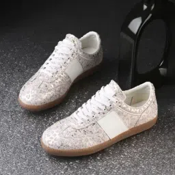 Hoversole x Nico Nerini Women's AUREA Petroglyph Brown Sneakers-image-28