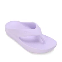 Puma Women's Wave Vivid Violet Flip Flops image 2