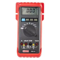 RS PRO Handheld Digital Multimeter, 10A ac Max, 10A dc Max, 600V ac Max - RS Calibration  1233415-11