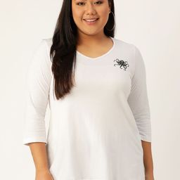theRebelinme Women V-Neck T-shirt-image-20
