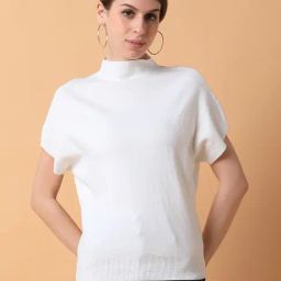 SHOWOFF Off White Regular Fit Top-image-49