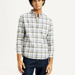 Levi's Men's Checkered Slim Fit Shirt-picture-20