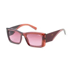 Irus Burgundy Rectangular Sunglasses For Women-image-70