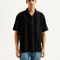 Levi's Men's Striped Relaxed Fit Camp Shirt-picture-35